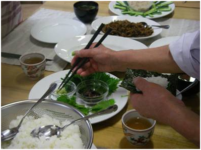 日本留遊學 料理老師示範