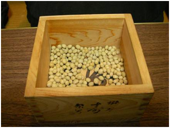 日本留學心得 裝著豆子的小木盒